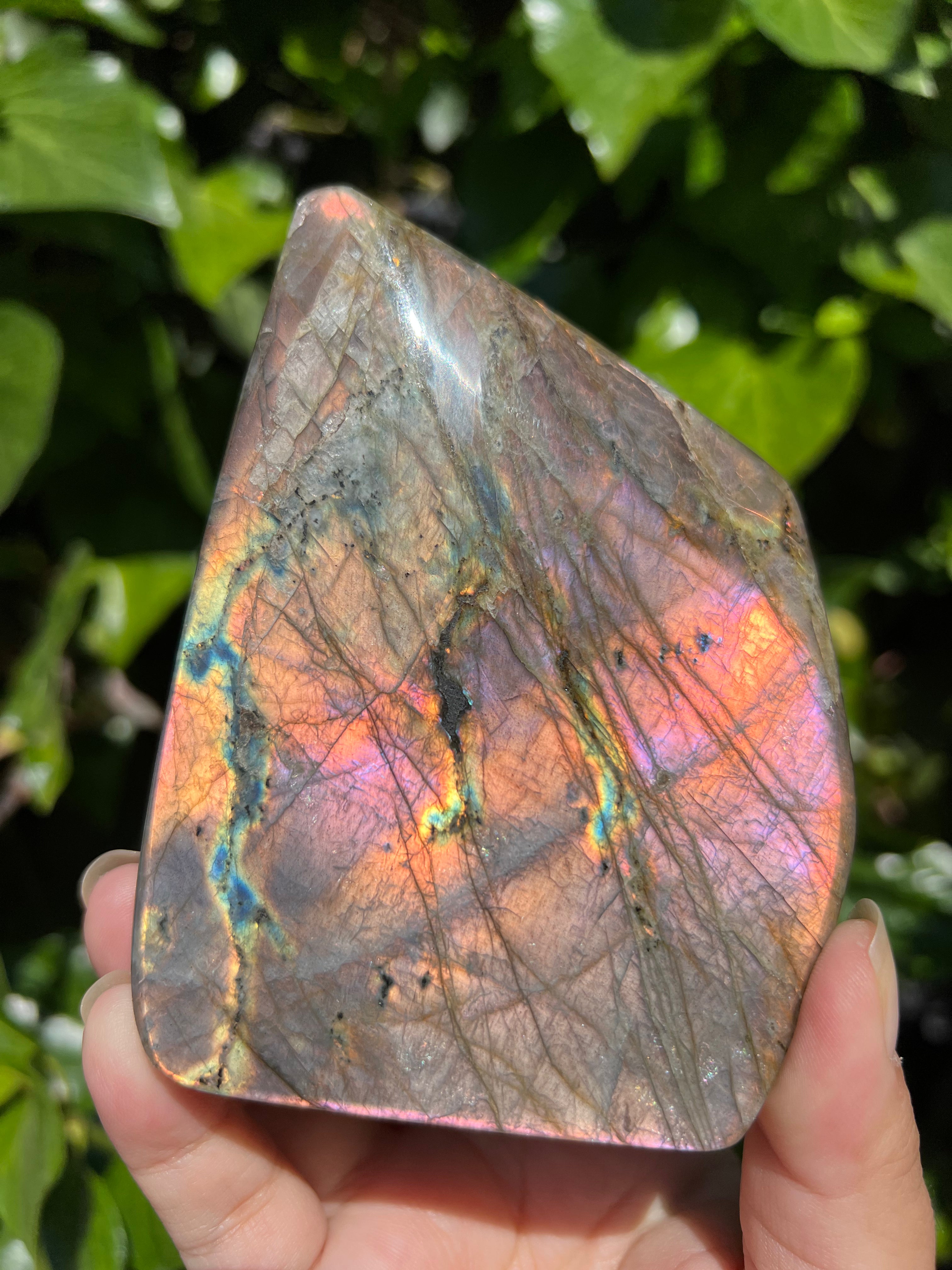 Pink labradorite online