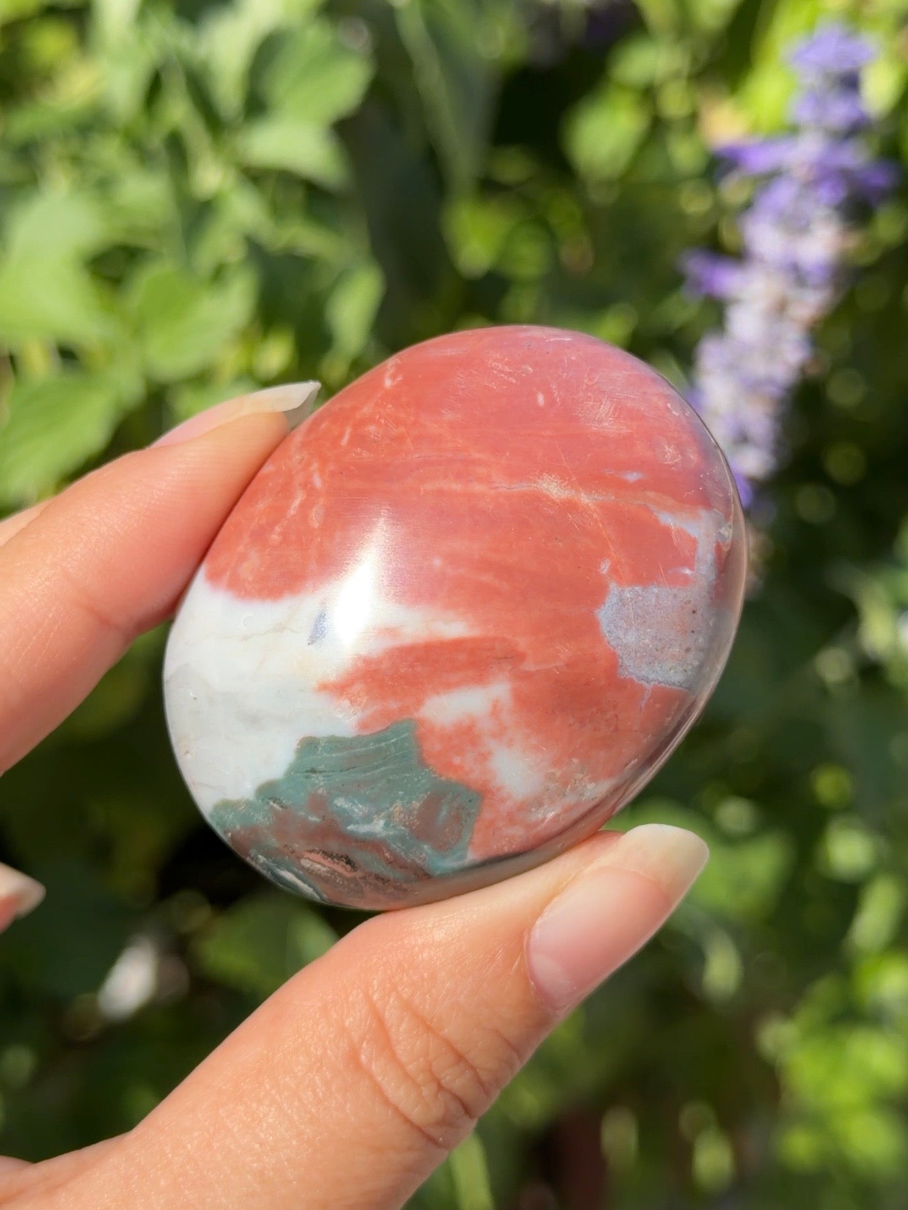 
                  
                    Ocean Jasper Palm Stone
                  
                
