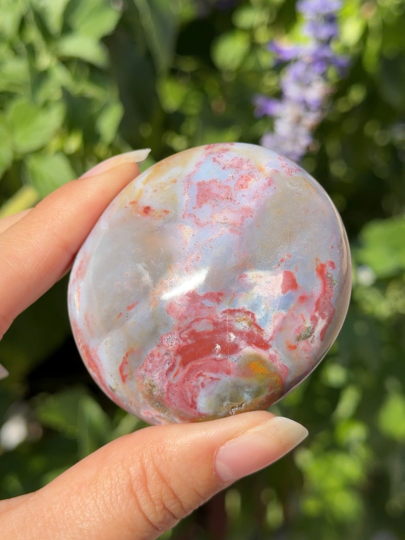 
                  
                    Ocean Jasper Palm Stone
                  
                