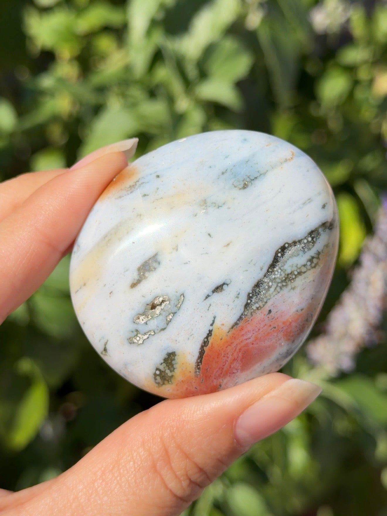 
                  
                    Ocean Jasper Palm Stone
                  
                