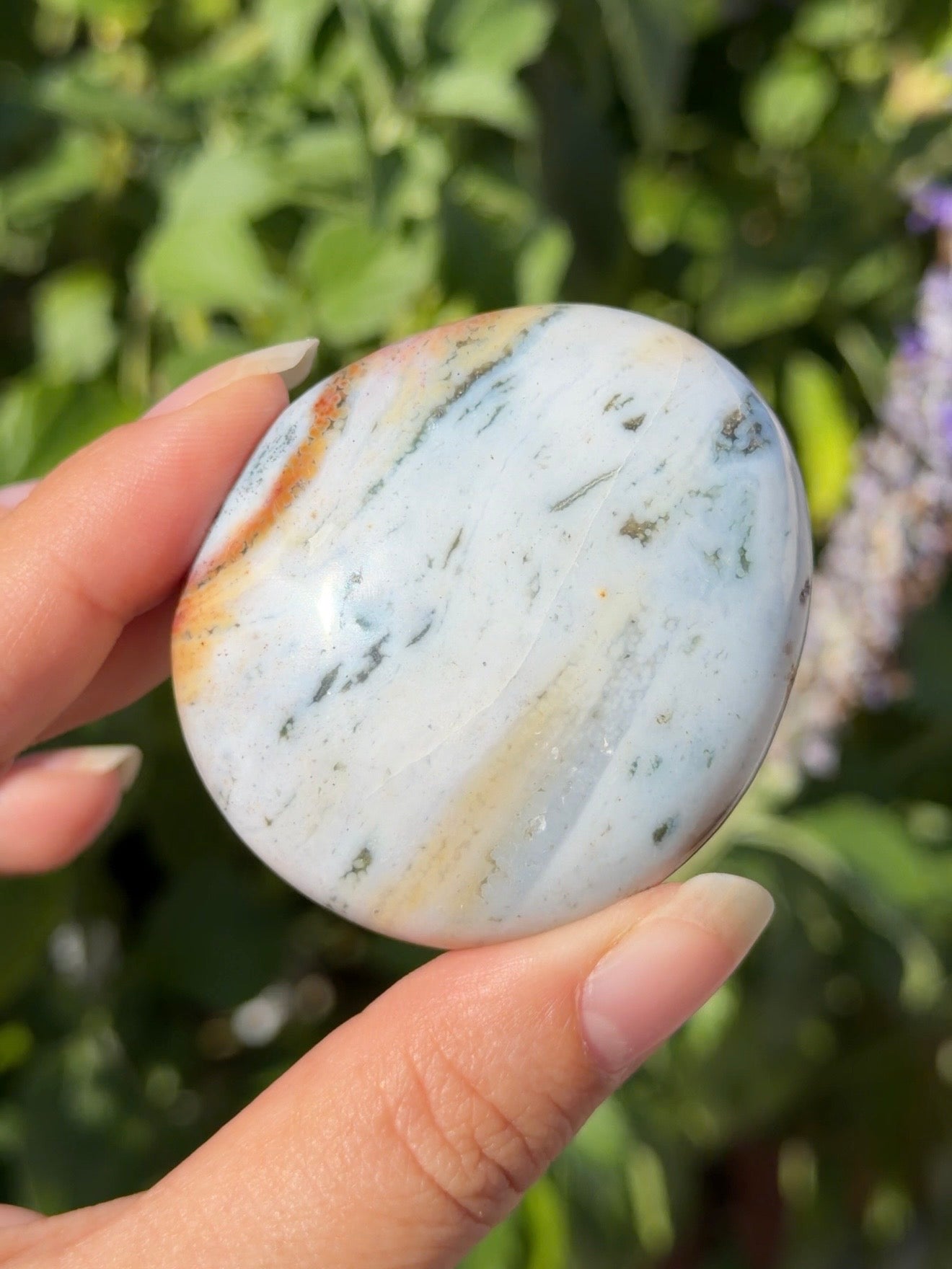 
                  
                    Ocean Jasper Palm Stone
                  
                