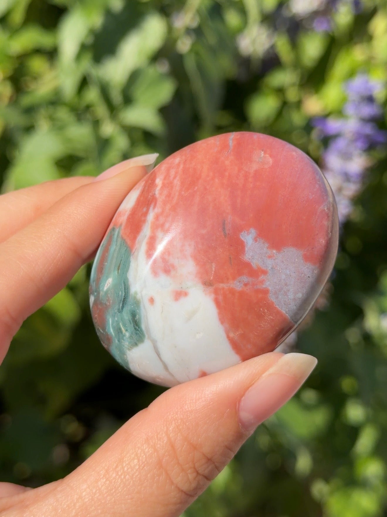 
                  
                    Ocean Jasper Palm Stone
                  
                