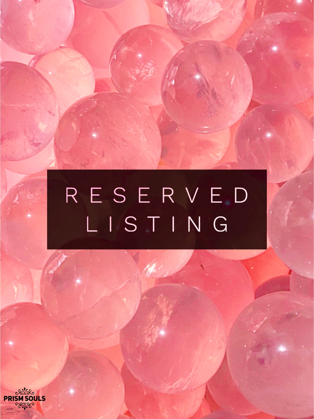 RESERVED LISTING - meglyscrystals