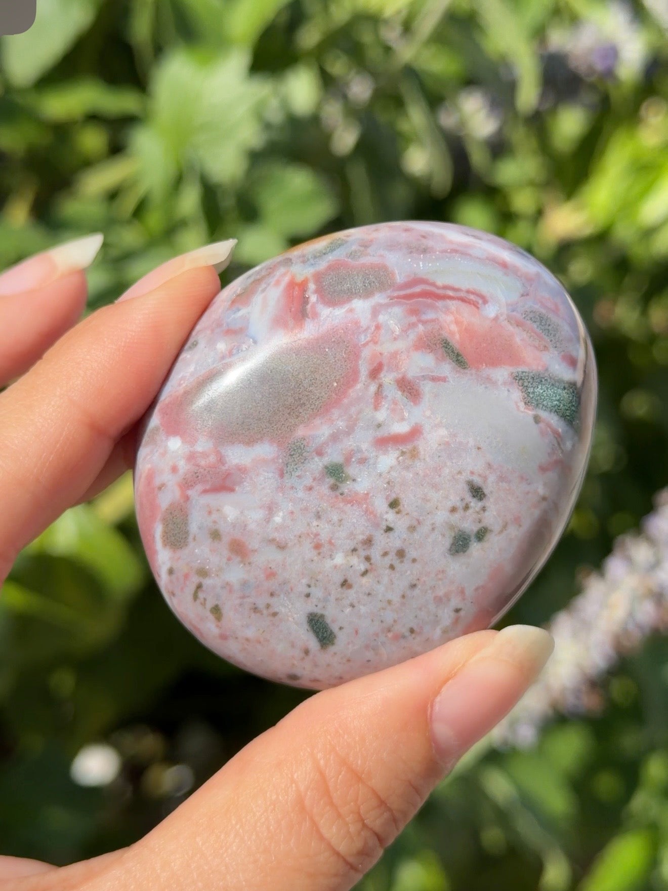 
                  
                    Ocean Jasper Palm Stone
                  
                