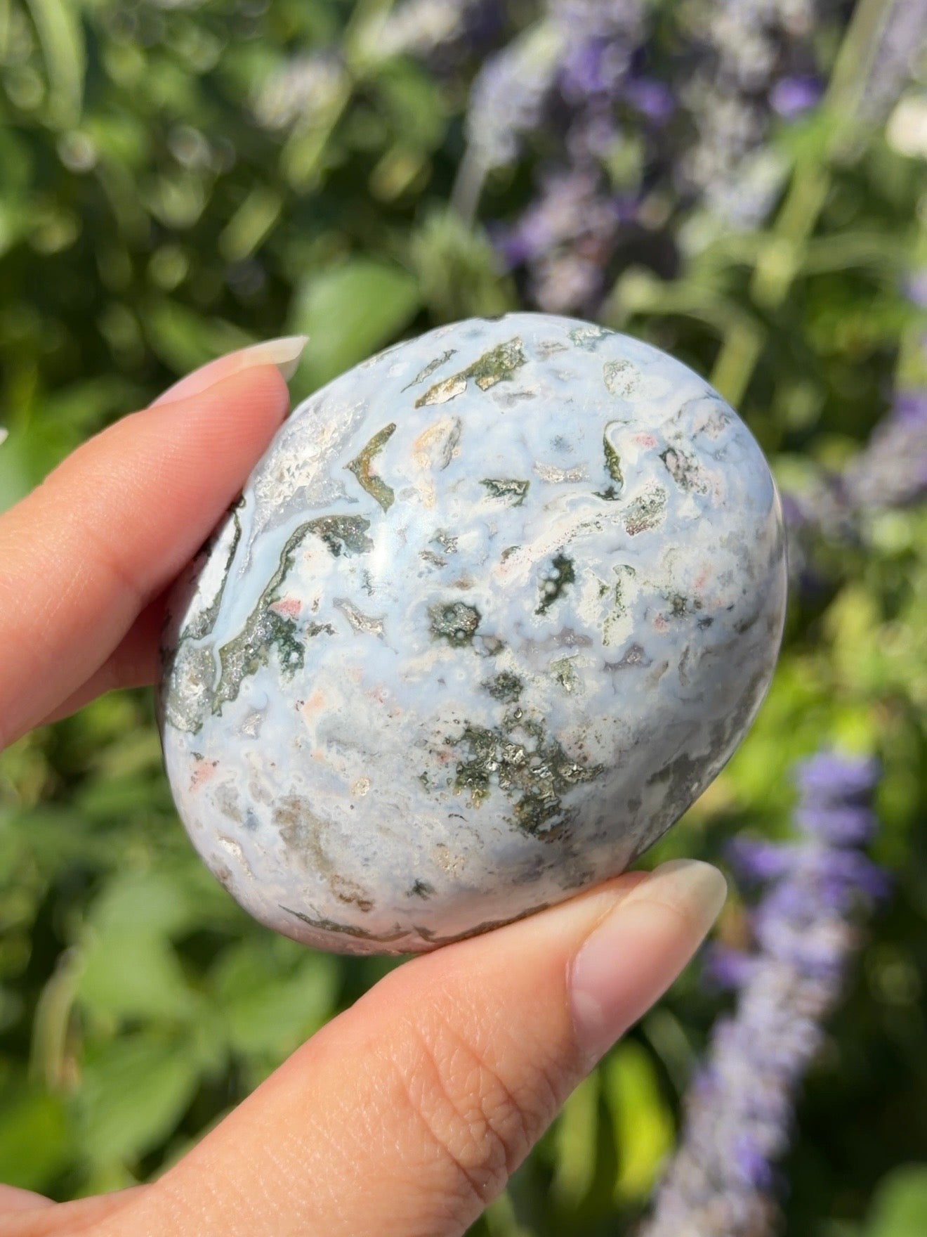 
                  
                    Ocean Jasper Palm Stone
                  
                