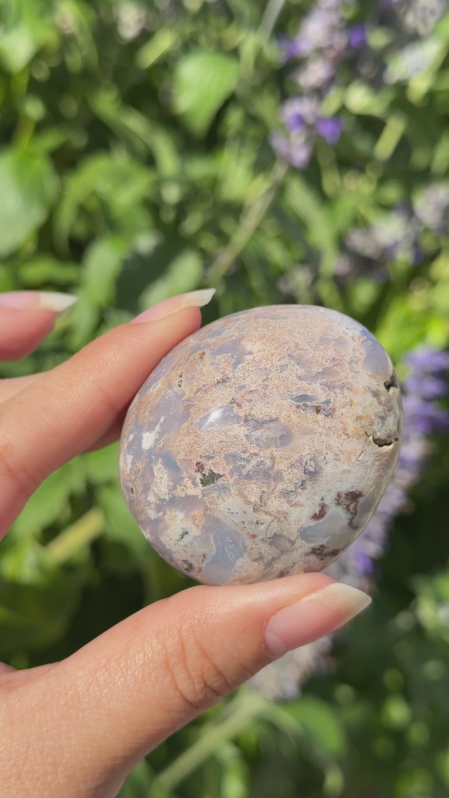 
                  
                    Load and play video in Gallery viewer, Ocean Jasper Palm Stone
                  
                