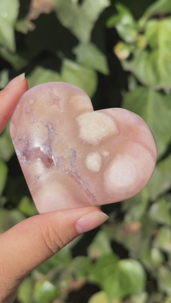 
                  
                    Load and play video in Gallery viewer, Pink Amethyst Heart
                  
                