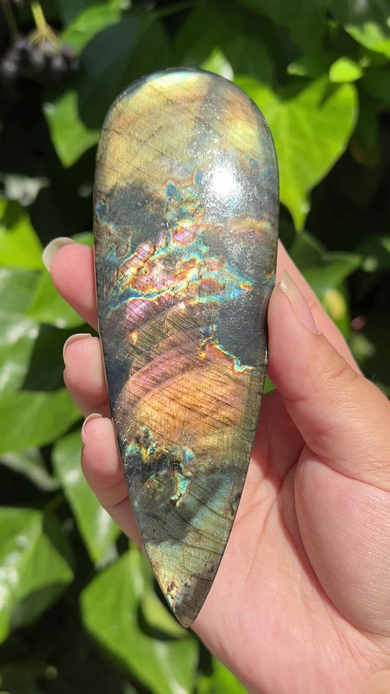 
            
                Load and play video in Gallery viewer, XL Labradorite Cab
            
        