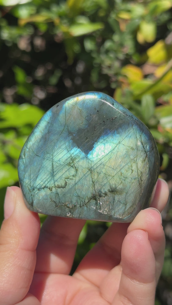 
                  
                    Load and play video in Gallery viewer, Labradorite Freeform
                  
                