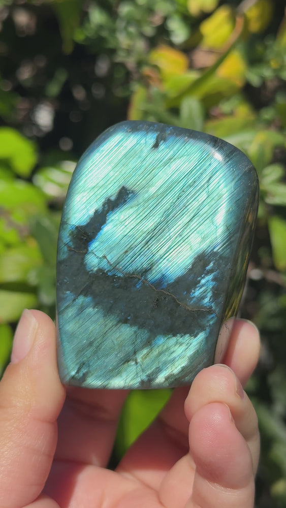 
                  
                    Load and play video in Gallery viewer, Labradorite Freeform
                  
                