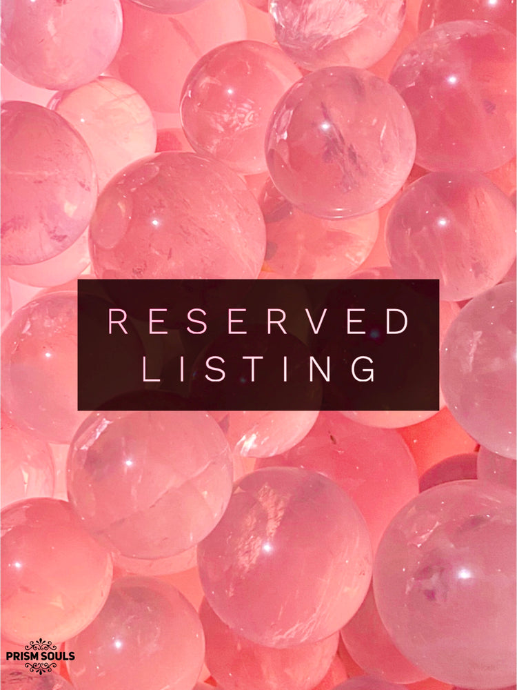RESERVED LISTING - a.nniewhite