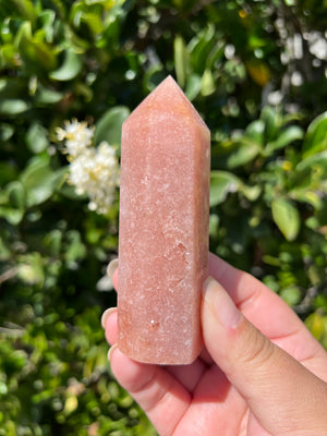 Pink Amethyst Point