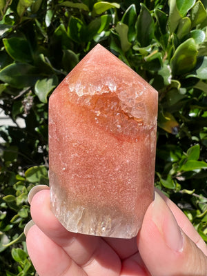 Pink Amethyst Point
