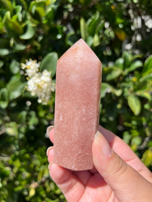 Pink Amethyst Point