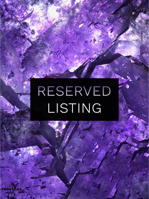 RESERVED LISTING - mickythiess