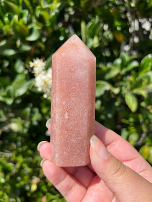 Pink Amethyst Point
