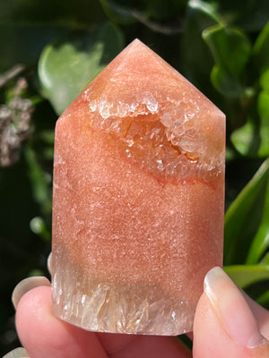 Pink Amethyst Point