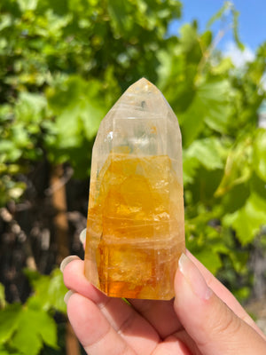 Golden Healer Quartz Point