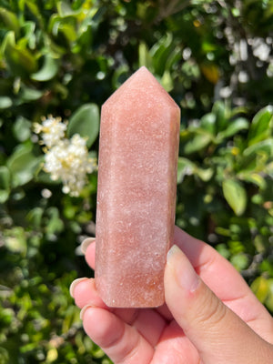 Pink Amethyst Point