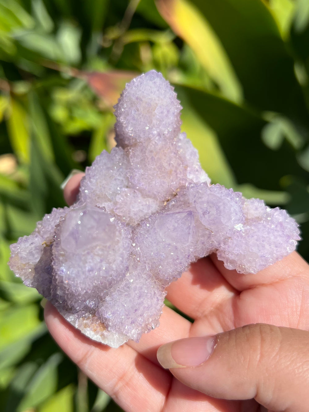Lilac Spirit Quartz Cluster