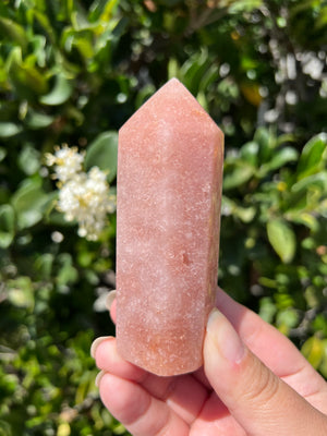 Pink Amethyst Point