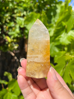 Golden Healer Quartz Point